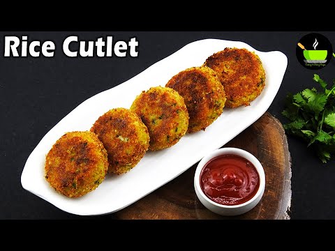 Rice Cutlet Recipe | Leftover Rice Cutlets | Leftover Rice Recipes | Teatime Snacks | Snacks Recipe