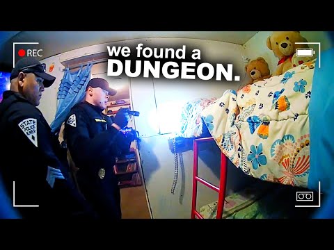 Hero Cops Save Kids Trapped in House of Horrors