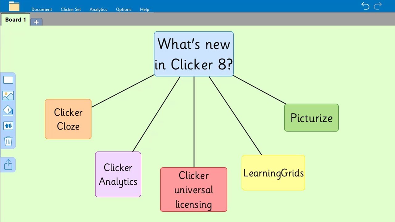 What's new in Clicker 8?