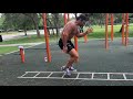 Wife films husband going HAM at park