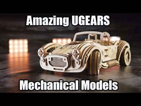 Amazing UGEARS Mechanical Wooden Models - Self Powered Moving Machines!