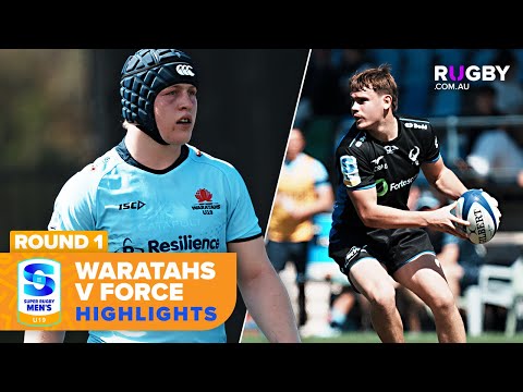 NSW Waratahs v Western Force Highlights | Round 1 | Super Rugby U19s