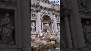 The Trevi Fountain in Rome Italy.🇮🇹