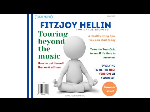 ep 20:  Tour Management 101 -Fitzjoy Hellin - Touring beyond the music