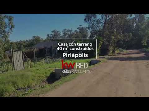 Video de YouTube - VENTA DE CASA 1DORMITORIO CON PARRILLERO 1000M2, PIRIÁPOLIS