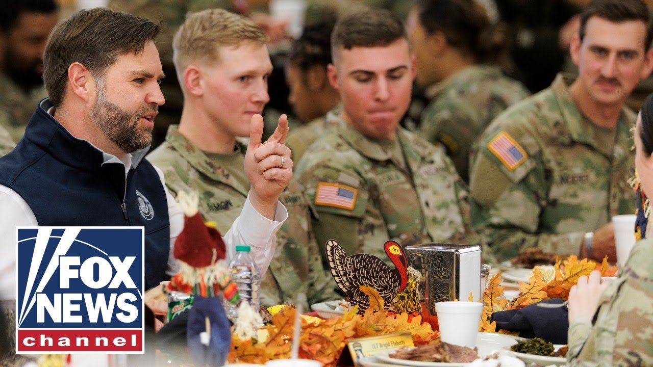 JD Vance Serves Troops Thanksgiving: What Happened Next Will Amaze You!