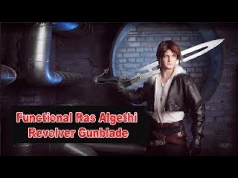 Functional Ras Algethi Revolver Gunblade -