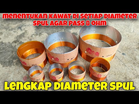 Complete spool wire size and diameter