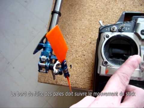 comment regler un helicoptere rc