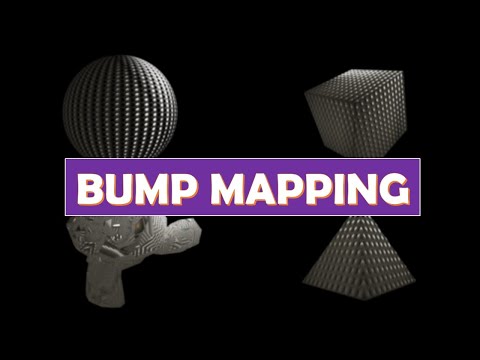 #11 BUMP MAPPING | OpenGL | GLSL | Shader Programming | 3D | Texture
