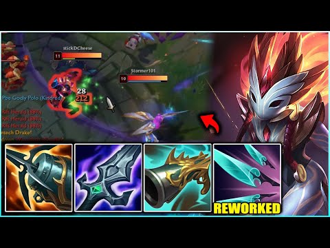 Season 13 REWORKED Navori Kindreds E Deletes Health Bars In Second! (Big Damage) - League Of Legends
