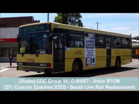 [Audio] CDC NSW m/o 8597 - Volvo B10B (ZF/Custom Coaches 230)