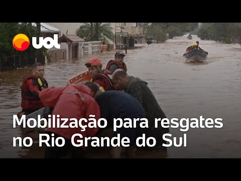 Chuvas RS: Moradores de São Sebastião do Caí se mobilizam para resgates de ilhados