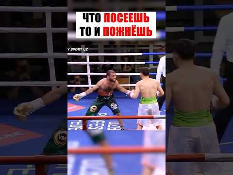 НЕУДАЧНЫЙ ТАНЦОР! КАК БОКСЕР ИЗ АЗЕРБАЙДЖАНА СДАЛСЯ ПРЯМО ВО ВРЕМЯ БОЯ.. #shorts #boxing #бокс