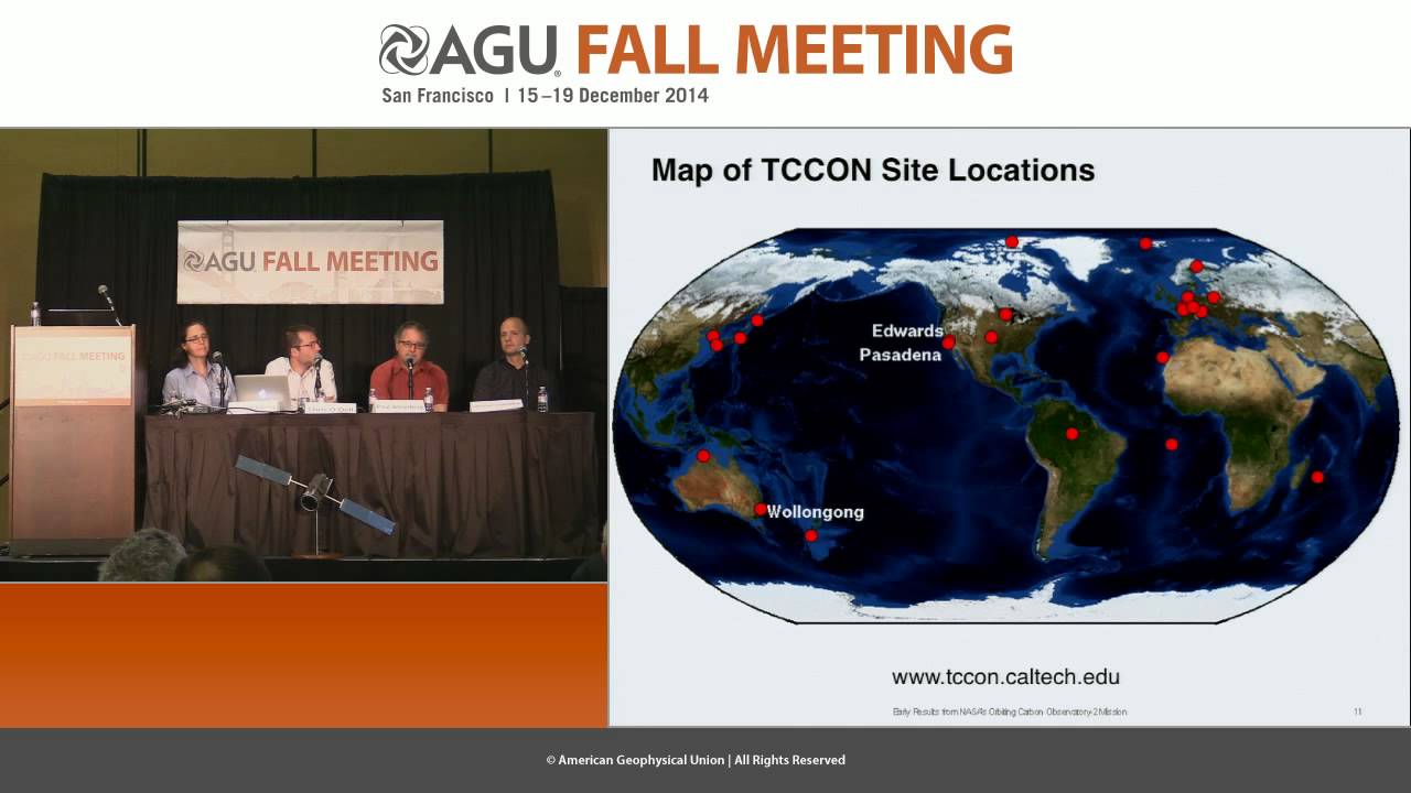 Fall Meeting 2014 Press Conference: results from NASA's Orbiting Carbon Observatory - YouTube