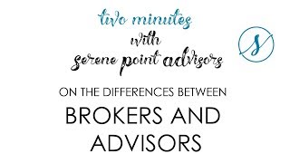 Defining brokers and advisors