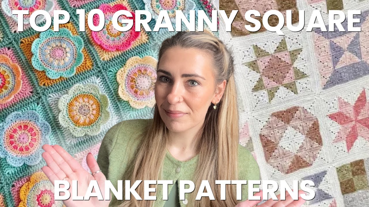 10 Cosy GRANNY SQUARE Blankets to Crochet in 2026! Absolute Must Makes 