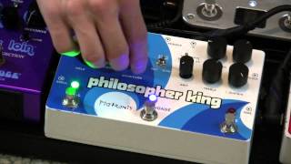 Philosopher King Pigtronix Compressor Sustainer Swell Fade Review Demo w worship leader Jared Stepp