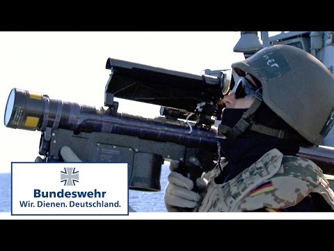 Schießen mit der Fliegerfaust: wenn feindliche Flugzeuge auf See angreifen - Bundeswehr