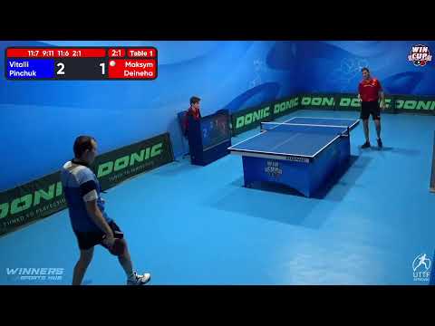 00:00 Vitalii Pinchuk 3 - 1  Maksym Deineha West 5 WIN CUP 08.10.2022 | TABLE TENNIS WINCUP