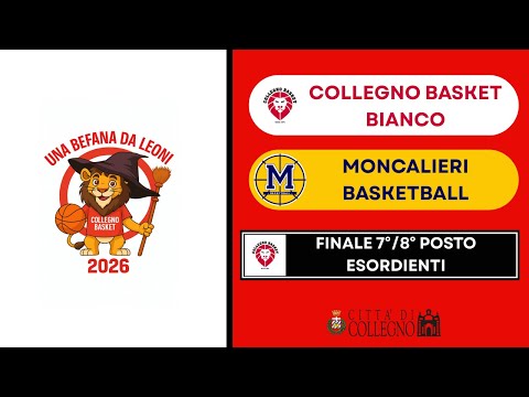 🦁 UNA BEFANA DA LEONI 2026 - Collegno Bianco vs Moncalieri