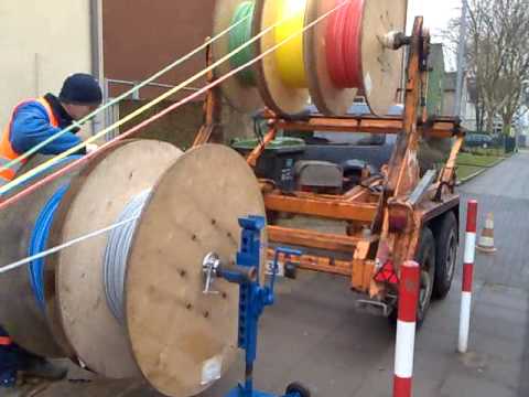 Mikro-Röhrchen - Mikrokabel einblasen - Mikro Glasfaserkabel