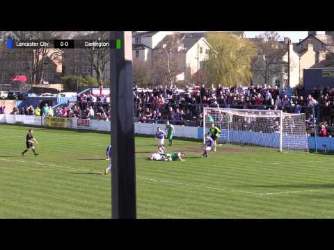 Lancaster City 0-0 Darlington - Evo-Stik First Division North - 2014/15