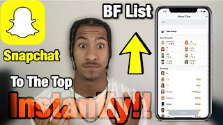 Snapchat- How To Get Someone To The Top Of Your Best Friends List Instantly!! | Or Remove