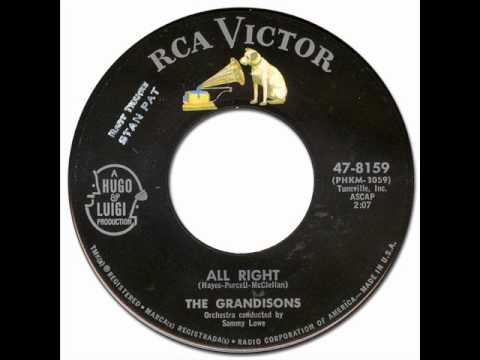 ALL RIGHT - The Grandisons [RCA Victor 47-8159] 1963