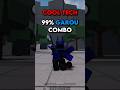 Cool Tech 99 Garou Combo The Strongest Battlegrounds