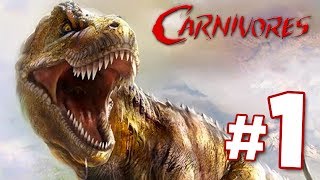 EATEN BY DINOSAURS!!! - Carnivores: Dinosaur Hunter | Part 1