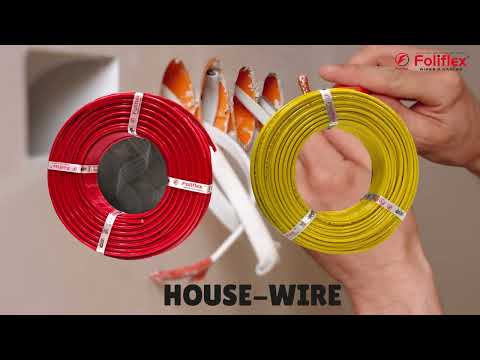 Premium housing cable by Foliflex for safe home wiring
