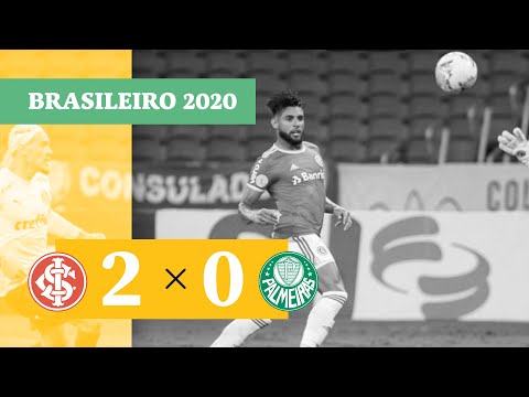 Internacional 2 x 0 Palmeiras - Gols - 19/12 - Brasileirão 2020