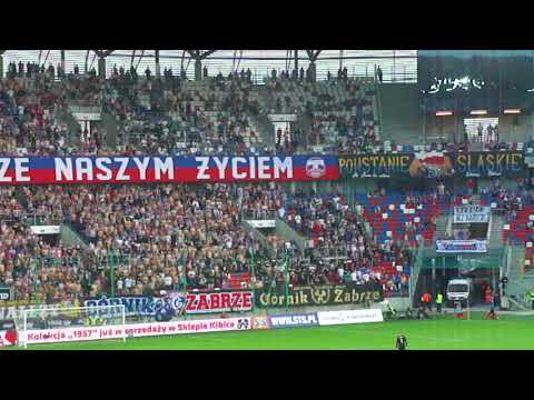 9 maja 2018, g.18:00 Górnik Zabrze - Korona Kielce 2-2 (1-2) doping-1 Górnik