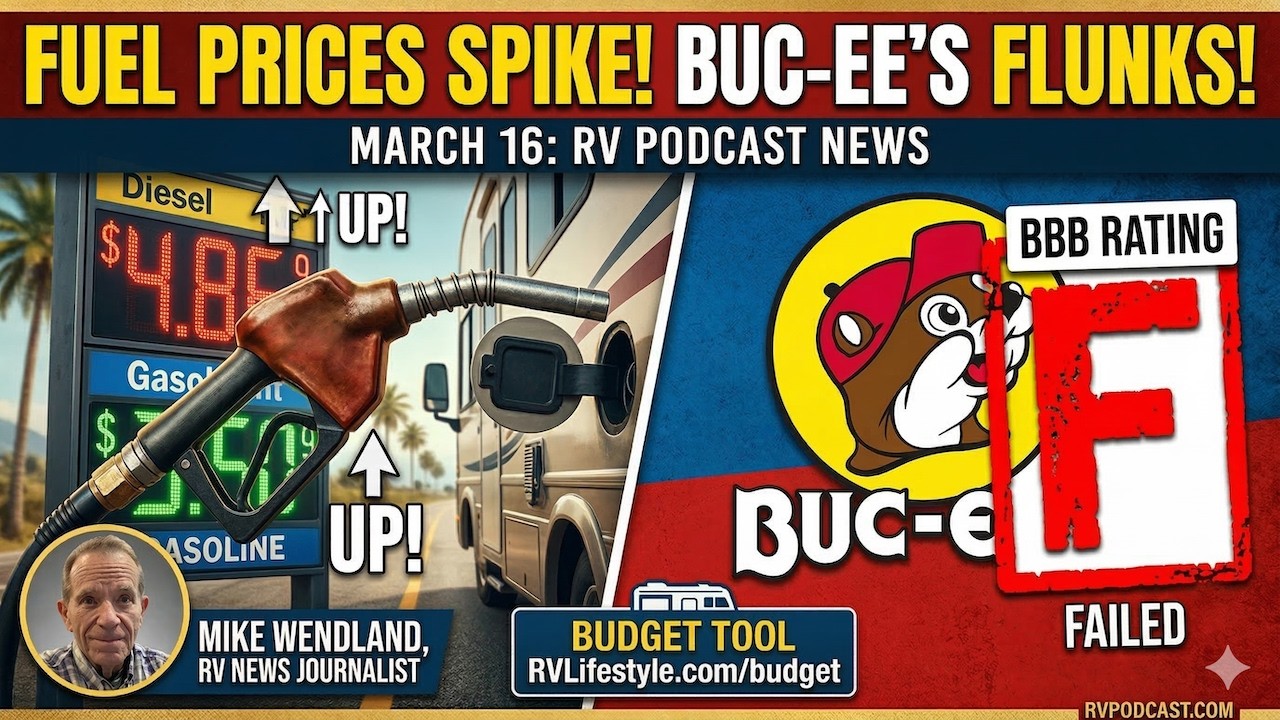RV Fuel Prices EXPLODE: The $1,000 Hit + Why Buc-ee’s Just Got an “F”