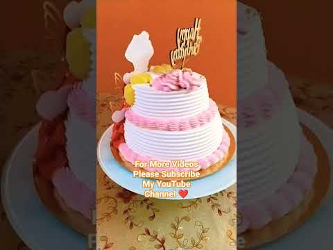 Birthday Girl 🥳ki Demand Par❤️😍 Ek Pyara sa Cake🎂 #shorts #shortsfeed #viral #trending #cake