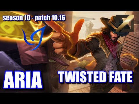 【韓国サーバー/GM/Evi,Steal】CGA Aria ツイステッドフェイト(Twisted Fate) VS セト(Sett) Mid - Patch10.16 KR Ranked【LoL】