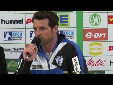 12.04.2015 GWD Minden - TBV Lemgo  // Pressekonferenz