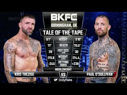 BKFC 77: Birmingham JUST FIGHTS | United Kingdom Welterweight Title MAIN EVENT