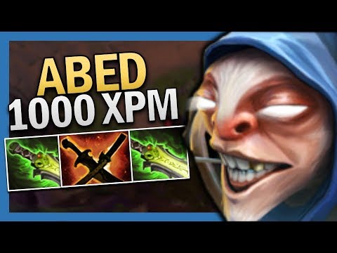 Dota 2 Midlane Meepo with 1000 XPM by Fnatic.Abed TI9 Meta