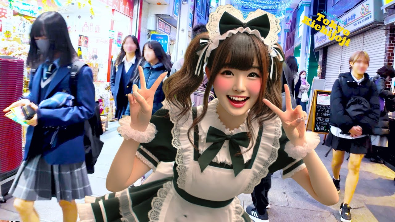 Tokyo Kichijoji 🐶 Winter Mall 💖 4K Non-stop 1 hour