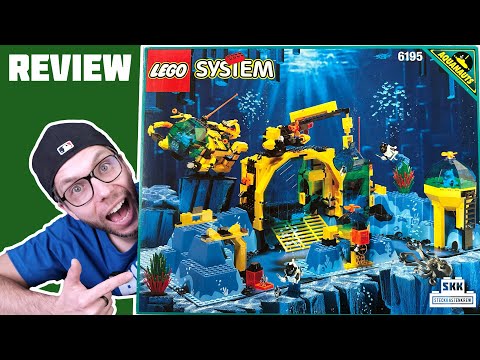 Andys heiliger Gral: LEGO® 6195 Neptune Discovery Lab der Aquanauts von 1995 [Review]