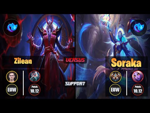 Mikyx ZILEAN (Support) [Summon Aery] VS SORAKA - Challenger EUW Patch 10.12