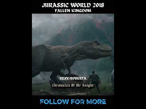 Trex roar evolution 1993-2025 | Jurassic park world | Mr Knight #jurassicworld #jurassicpark