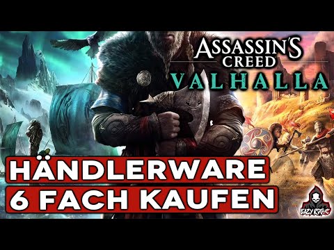 Assassin's Creed Valhalla - Händlerware 6fach kaufen (1200 Erz, 1200 Leder, 30 Runen etc.)
