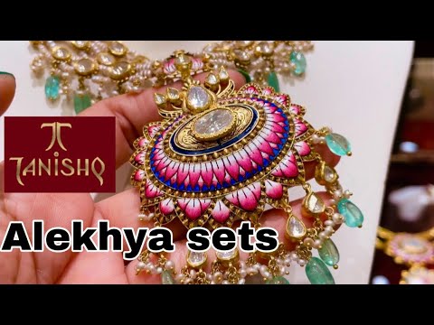Tanishq Alekhya Set designs with Price/minakari /kundan sets/2022 gold designs/deeya