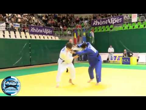 European Judo Cup Juniors Lyon 2013 Final -100kg MIERLO Sjoerd (NED) - KHURSINOV Zalimkhan (RUS)