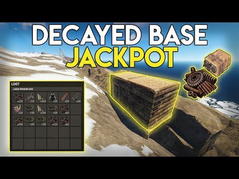 DECAYED BASE GIVES US A SCRAP and EXPLOSIVES JACKPOT! - Rust Survival #50