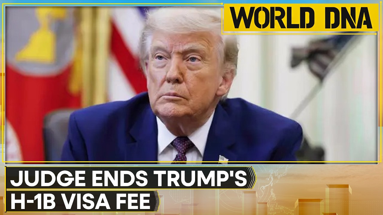 World DNA LIVE: Judge Ends Trump's $100,000 H-1B Visa Fee | Iran, Israel Say 'War on Hold' | WION