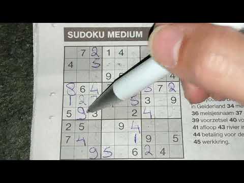 What's your favorite Sudoku, a Medium Sudoku puzzle? (with a PDF file) 09-30-2019